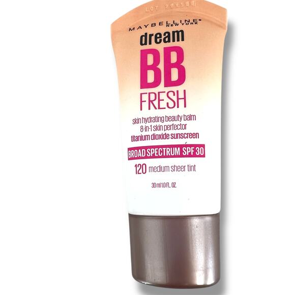MAYBELLINE BB Fresh 8 In 1 Skin Perfector SPF30 1 FL.OZ  #120 Medium Sheer Tint - Picture 1 of 2